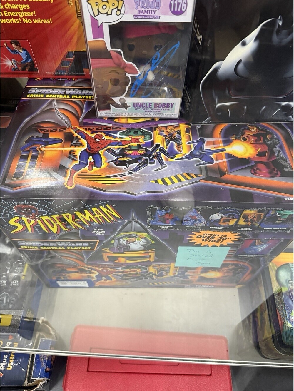 1996 SPIDER-MAN SPIDER WARS CRIME CENTRAL PLAYSET Toy Biz - Picture 5 of 6
